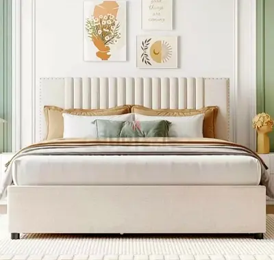Brand new King size Luxury family bed frame with Mattress Available