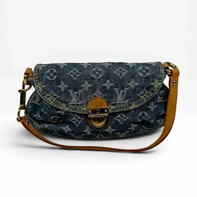 Authentic LOUIS VUITTON MINI PLEATY BAG