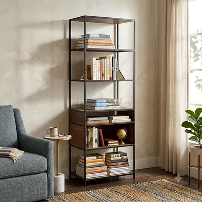 Crate and barrel konx bookshelf