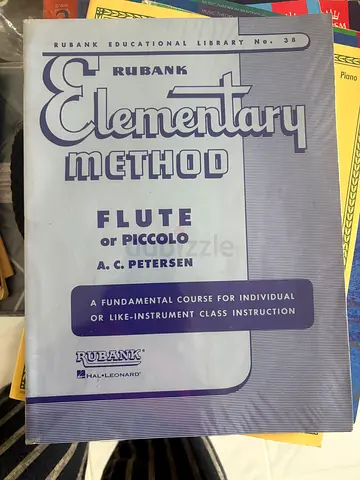 Rubank Elementary Method: Flute or Piccolo by A.C. Petersen (sheet music)