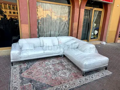 Italian L shape sofa natuzzi