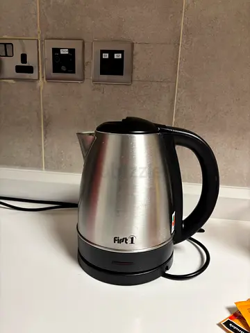 Stainless Steel Electric Kettle - 1.7L, Good Working Condition