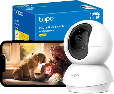 TP-Link Tapo Pan/Tilt Smart Security Camera CCTV (Tapo C200)