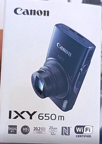 Canon IXY 650m (PowerShot style) compact digital camera - 20.2MP, Wi‑Fi