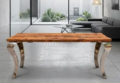Railway wood Console from Marina home