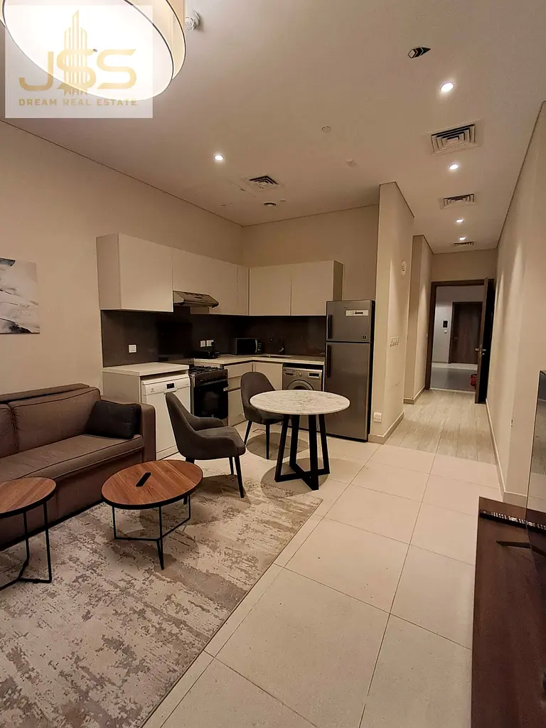 Fully furnished 1-bedroom apartment for rent with an open view, in a prime strategic location in the heart of Dubai.
