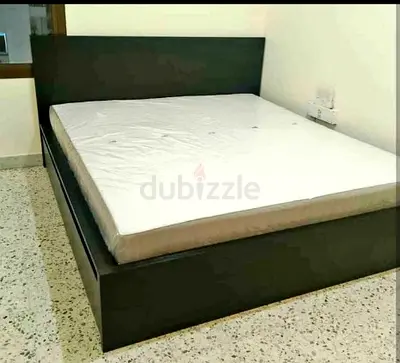 Ikea Queen size bed with mattress available in perfect condition
