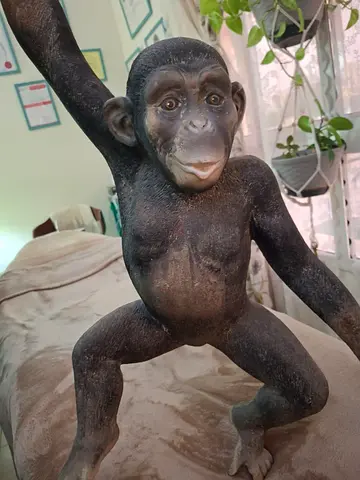 Ceramic large monkey for your garden