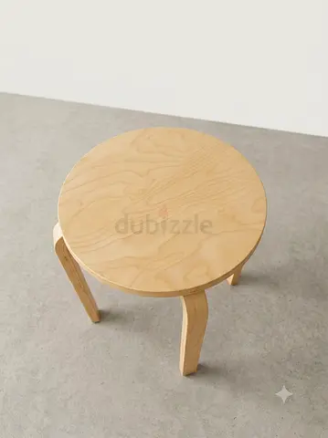 IKEA Wooden Stool - Midcentury Style