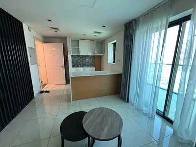 Furnished Studio | The Square Tower | Balcony & Downtown View