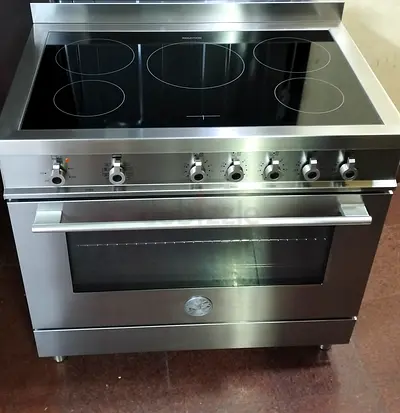 Bertazzoni Induction Electric Cooker 5 Burner 90 Cm Latest Model Made in Italy