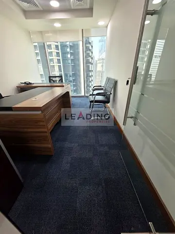 Fully Furnished Office | Vacant | With View in Business Bay