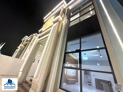 فيلا مستقلة كلاسيكية بواجهة حجر للبيع في الحليو 1 – عجمان