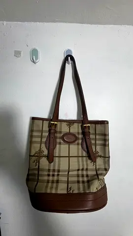 PRELOVED BAG: JAPAN/KOREA - Genuine Leather: Burberry