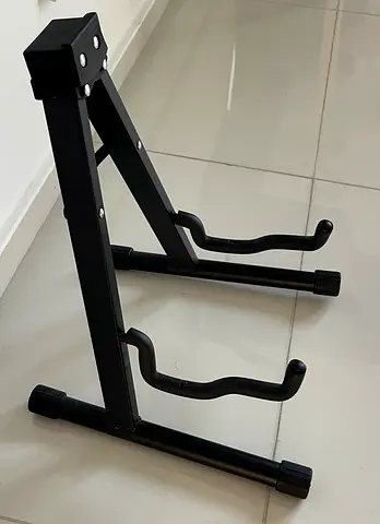 Foldable A-frame Guitar Stand — Stable, Adjustable