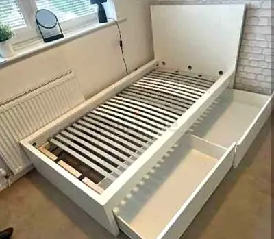 Ikea single bed with mattress available in perfect condition