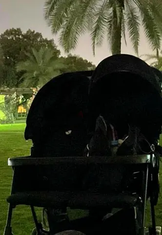 Double stroller / twin pram in good condition urgent sale