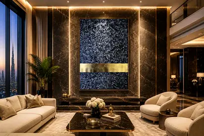 Original hand-painted contemporary Arabic calligraphy