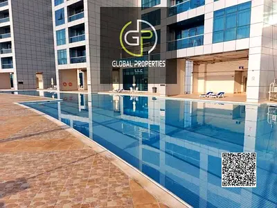أستديو للبيع في أبراج الكورنيش ريزيدنس الراقيه جيم مسبح تكييف مجاني! بمقدم 250 فقط