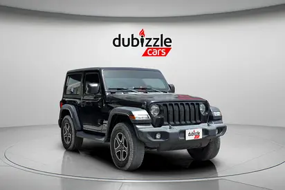 AED 1337/month | 2020 Jeep Wrangler  | GCC Specs | Ref#483716