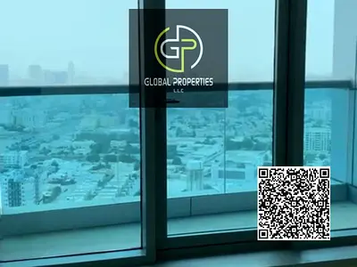 Elegant 2BHK City View Apartment in Corniche Residence Tower, Ajman
