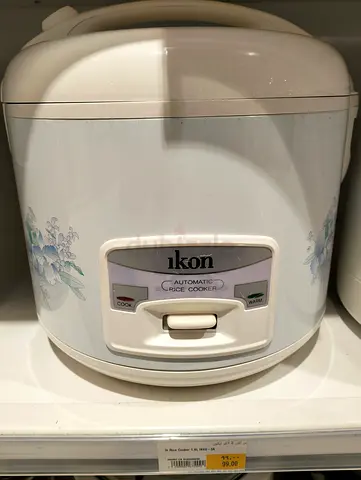Ikon Automatic Rice Cooker - 1.8L, White
