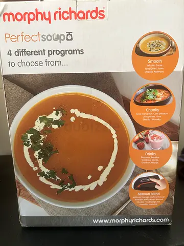 Morphy Richards Soup Maker - PerfectSoup (used once)