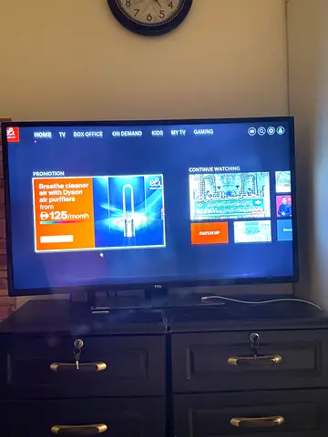 LED smart TV 40” available for sale AED 250 only