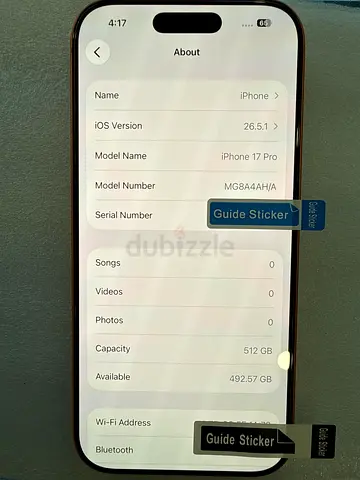 iPhone 17 Pro 512GB Apple Care +