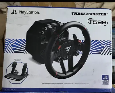 Thrustmaster T598 Racing Wheel (PS5/PS4) with Pedals - Good Condition