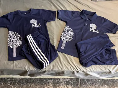 2 sets Preloved Genius Mila Boy Uniform