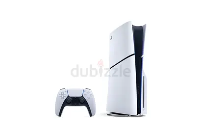 PlayStation 5 SlimDisc 1TB Console with DualSense Controller - White (Very Good Condition) light use
