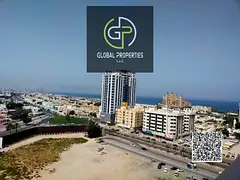 Spacious 1 Bedroom Apartment with Sea View in Ajman One Tower.