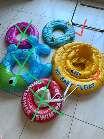 Swimming rings 10 AED 2 pcs