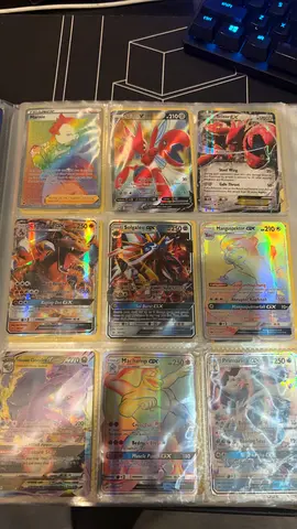 Lot of 9 Pokémon Trading Cards in Binder Sleeve - Mixed Set (Includes Holo/Trainer/Energy)