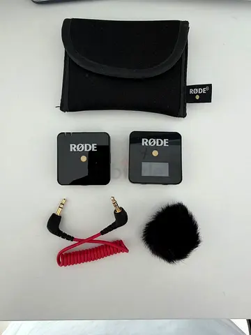 Rode Wireless Go microphone vlog