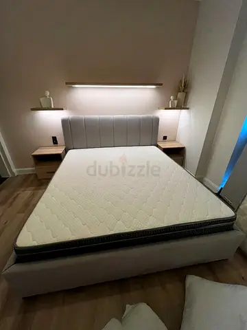 Queen size bed + Mattress for sale!