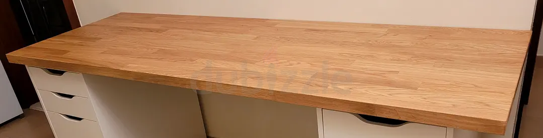 KARLBY Worktop IKEA, oak/veneer, 186x3.8 cm
