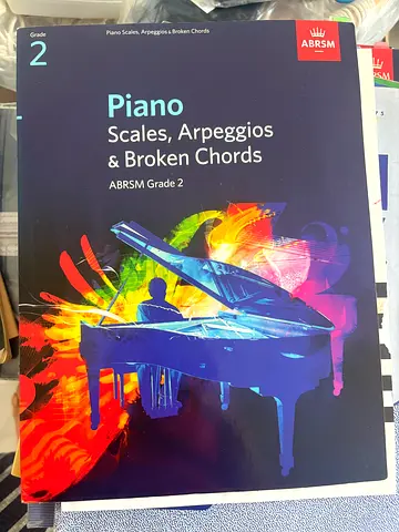 ABRSM Piano Scales, Arpeggios  Broken Chords Grade 2 book