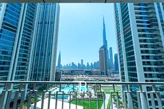 Burj and Zabeel Views | High Floor | Large Unit