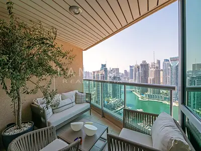 Full Marina View | 3BR Apartment | Best Layout | Maid Room