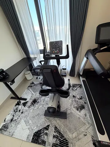 Sparnod 388 Semi-recumbent Exercise Bike - Good Condition, Quiet Magnetic Drive