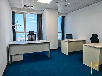 Furnished Office in Business Center For Rent in Aspin Commercial Tower