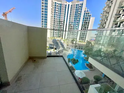 Pool View 1BR | Rented | Balcony