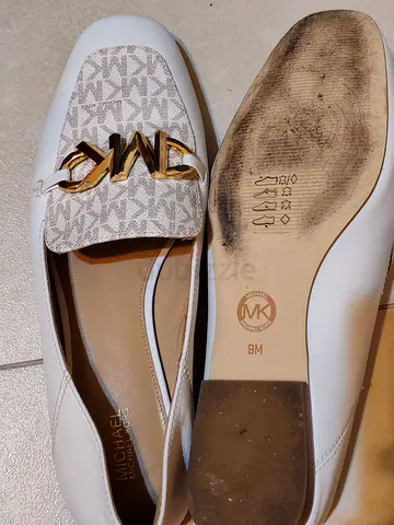 White Michael Kors loafers, size 9M - pre-owned