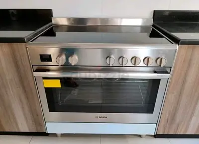 Bosch latest model series 8 full electric ceramic 5 hobs oven fan cooking range 90x60