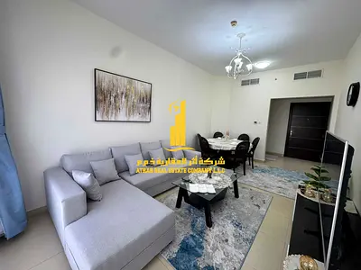 ثاني ساكن افخم وارقى غرفتين وصاله مفروشه بالكامل للايجار الشهري قي الجرف 2 ابراج الياسمين