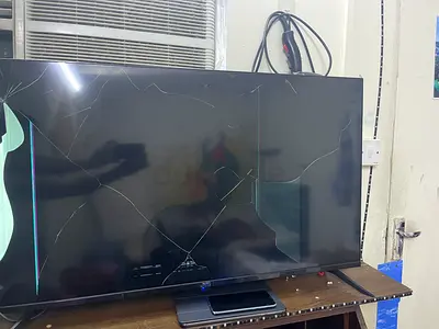 Television for Sale LED Display Damage