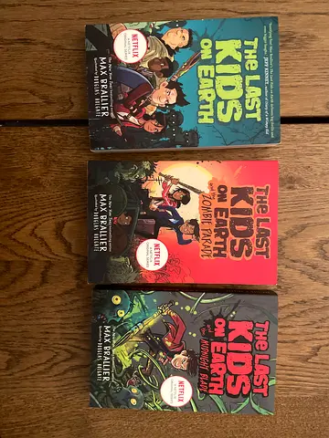The Last Kids on Earth - Trilogy by Max Brallier (3 paperbacks)