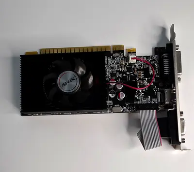 ​Advertisement Title: AFOX GT 730 Graphics Card (4GB DDR3) - Perfect for Desktop Upgrades
​Descript